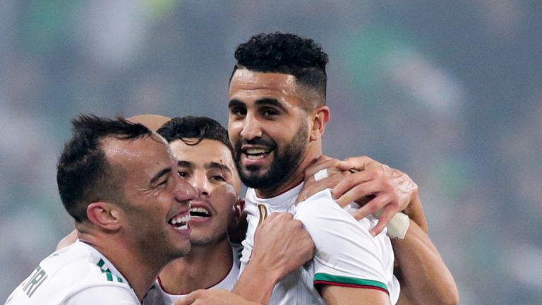 منچسترسیتی-الجزایر-جام ملت‌های آفریقا-Manchester City-Algeria-AFCON