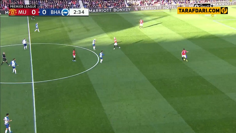 منچستریونایتد-برایتون-لیگ برتر انگلیس-ورزشگاه اولدترافورد-Manchester United-Brighton-EPL