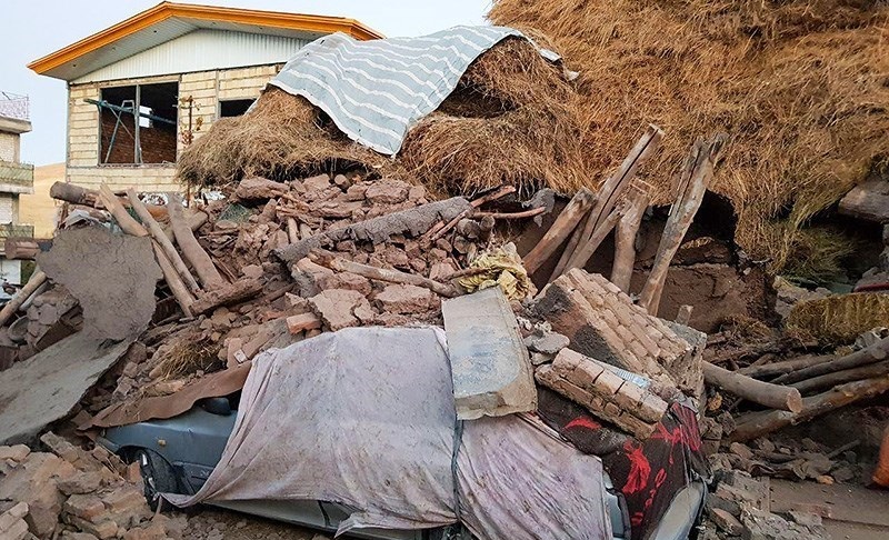 خرابی های زلزله-زلزله آذربایجان-iran