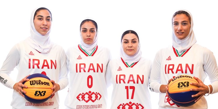 بسکتبال سه نفره-بانوان-ایران