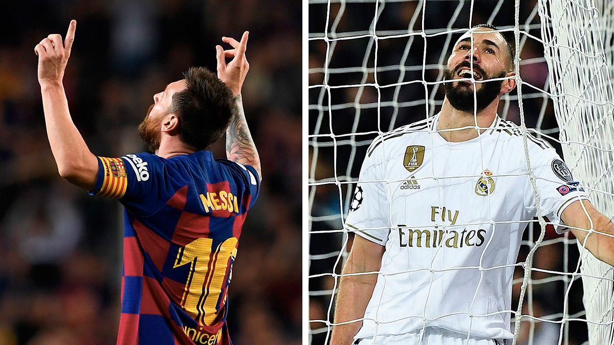 کریم بنزما-لیونل مسی-Karim Benzema-Lionel Messi-مارکا-لالیگا-اسپانیا-بارسلونا-رئال مادرید-ویرجیل فن دایک