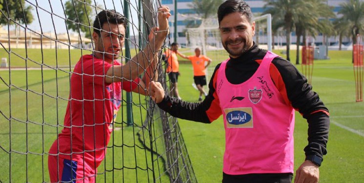 تمرین پرسپولیس-perspolis traning