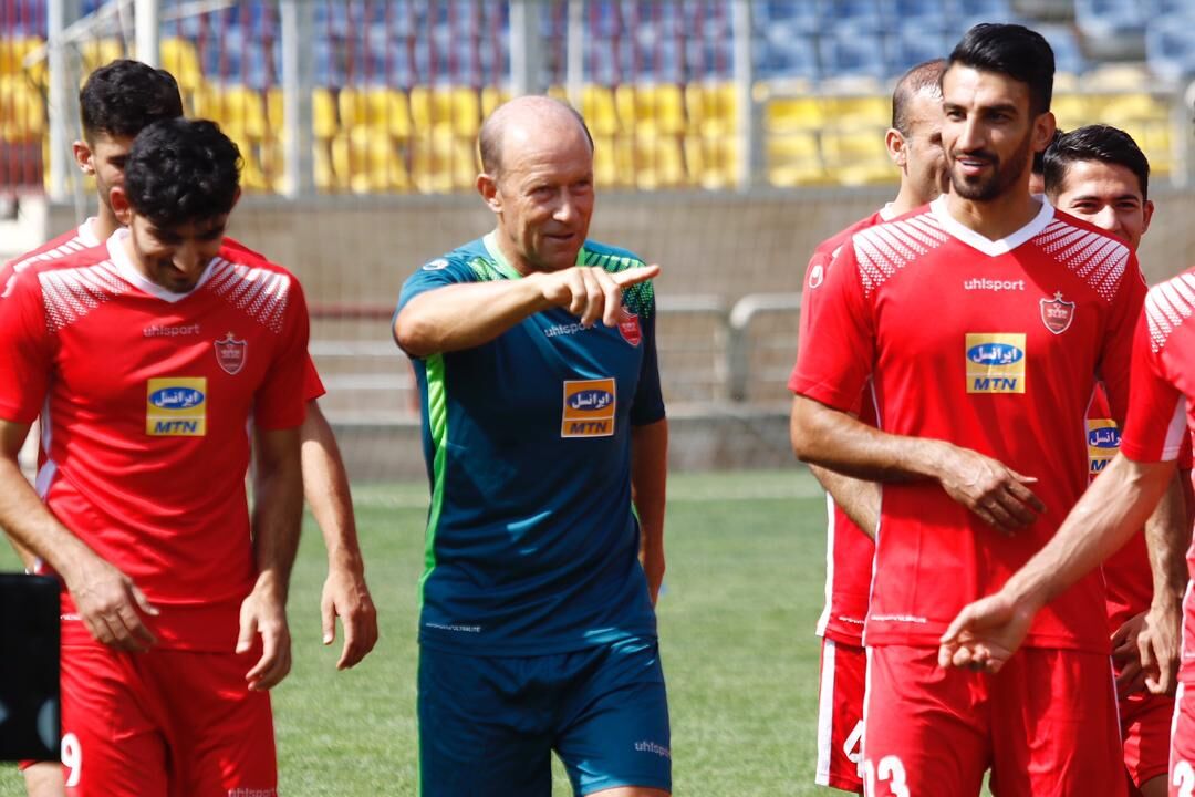 ایران-لیگ برتر-آرژانتین-پرسپولیس-تمرینات پرسپولیس