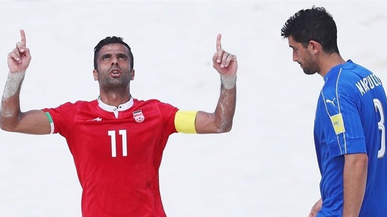 تیم ملی فوتبال ساحلی ایتالیا-Iran national beach soccer team