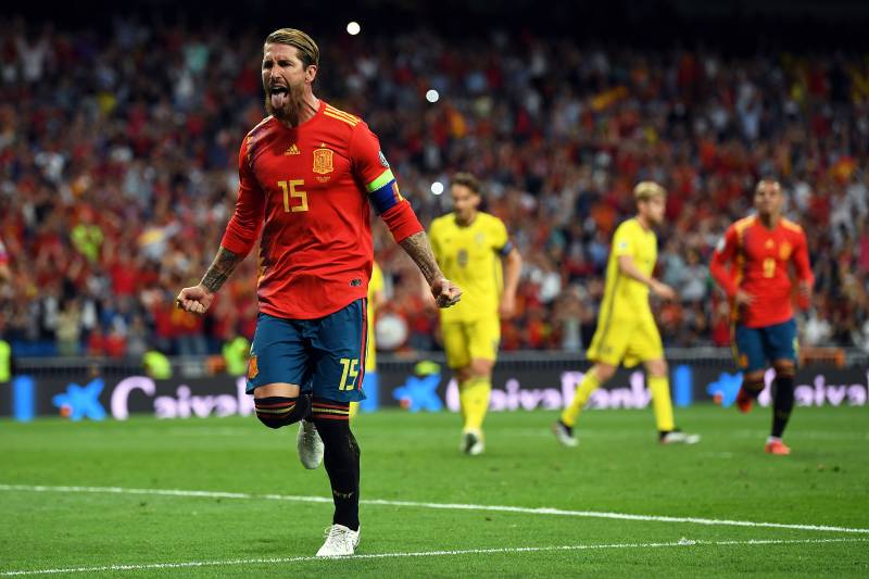 اسپانیا-تیم ملی اسپانیا-کاپیتان اسپانیا-Spain-مقدماتی یورو 2020
