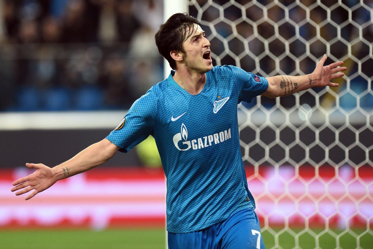 سردار آزمون-باشگاه زنیت-sardar azmoun-zenit fc 