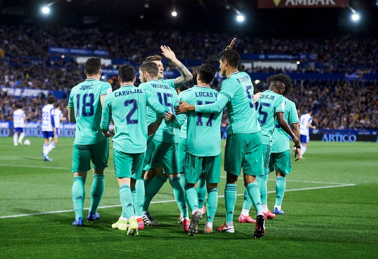 رئال مادرید-کوپا دل ری-رئال ساراگوسا-اسپانیا-Real Madrid-Copa Del Rey-Spain